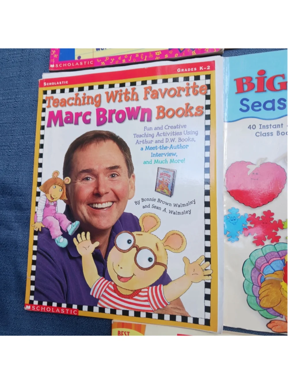 Homeschool Teacher's Aids Scholastic 8 Bundle Grades 1-4 Activities Early Ed.